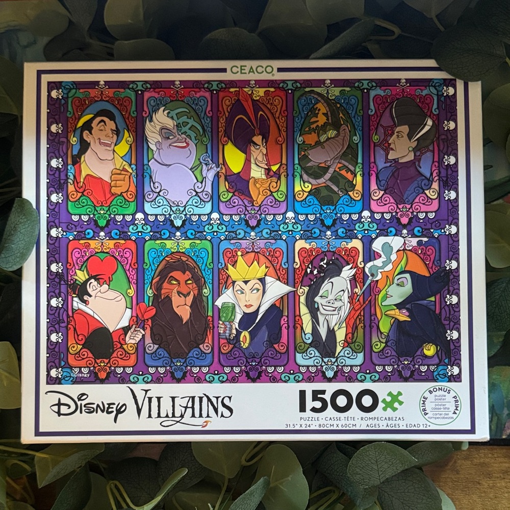 Disney Villains 1500 Pieces Puzzle